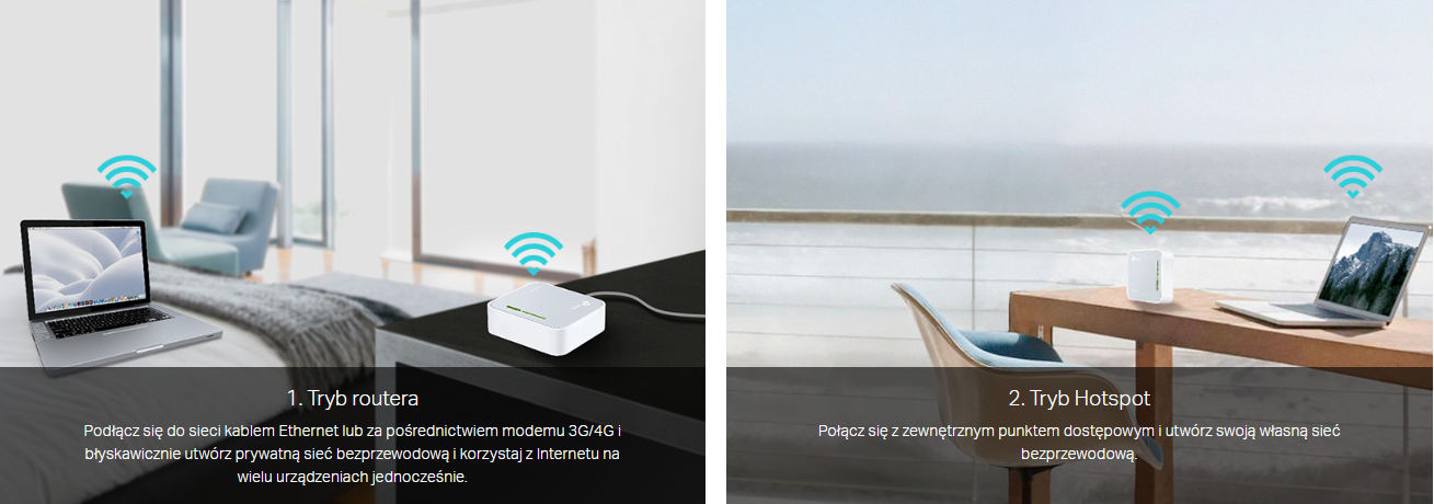 Router WiFi TP-LINK WR902AC